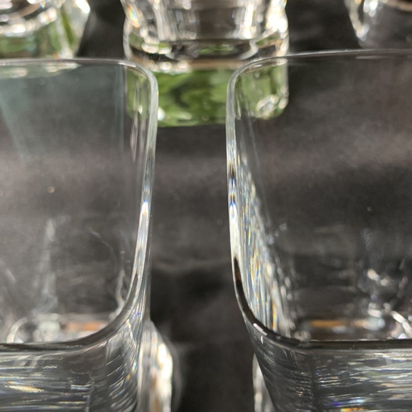 Fantastic stylish set of 5 MCM style rocks /double old fashioned whiskey glasses - Picture 5 of 9